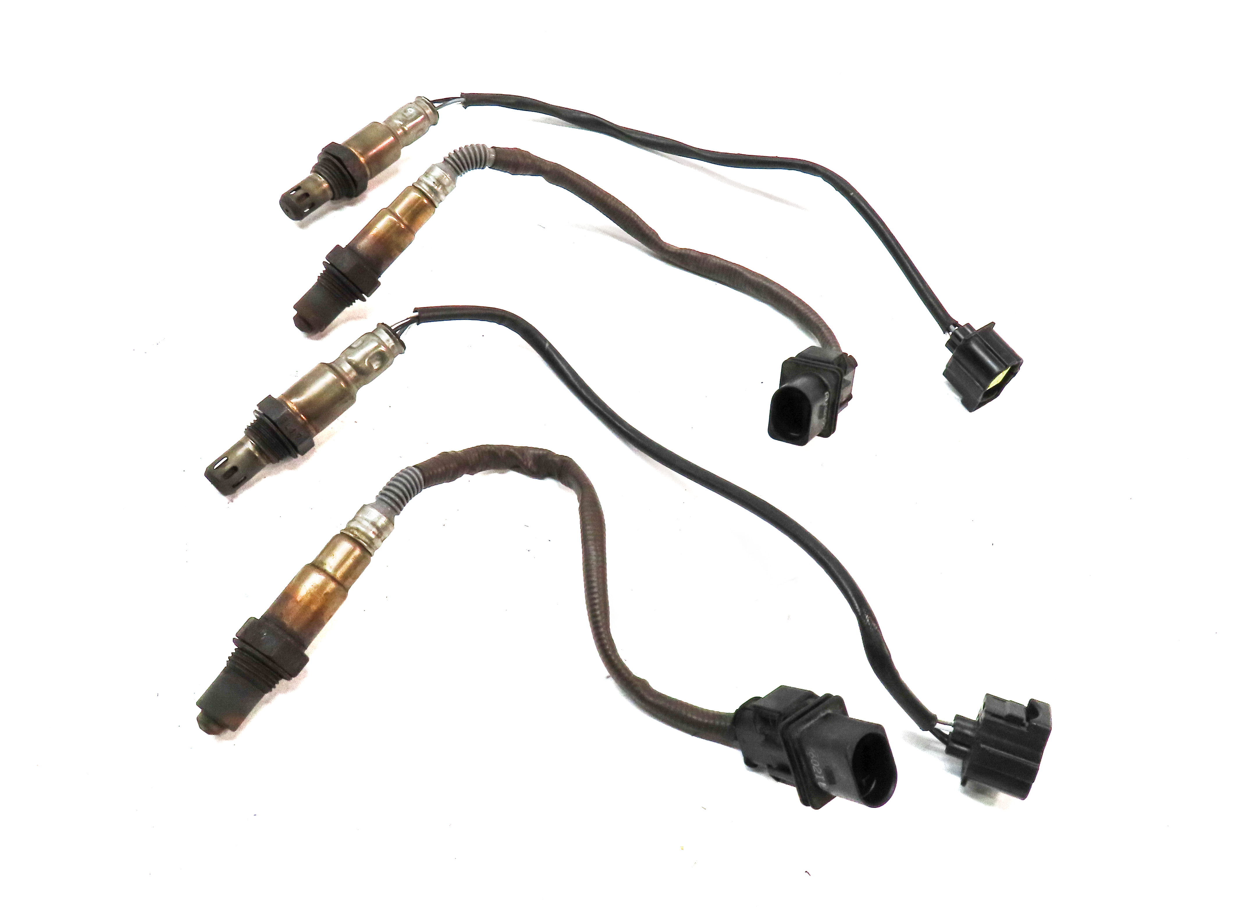 2016 MERCEDES GLE350 (W166) 3.5L (276.955) ENGINE CAT O2 OXYGEN SENSOR SET 4 — exact item pictured